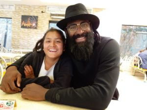 NBA Star Ronny Turiaf Hug Nepal