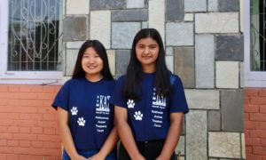 Nepali Holidays Girls in Blue