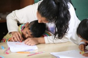 HCC Nepal Orchid Garden Boy Writing