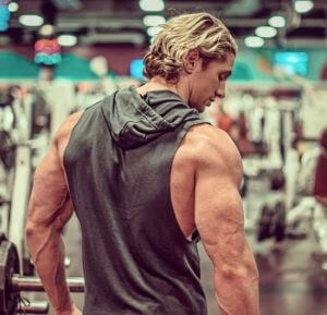 Sean Stafford in the Gym Sean Stafford in the Gym