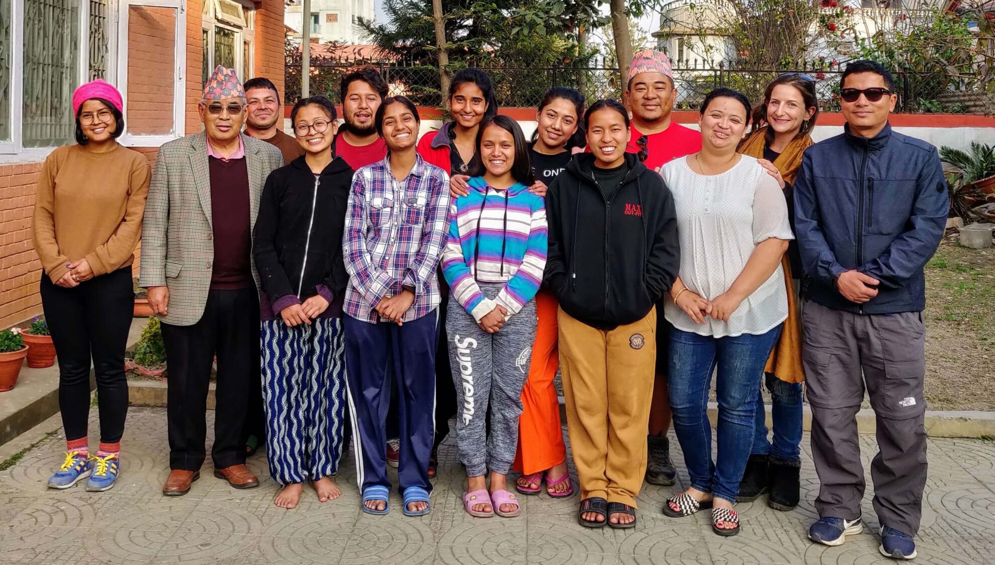 Sponsor visits HCC group home Khushi Ghar