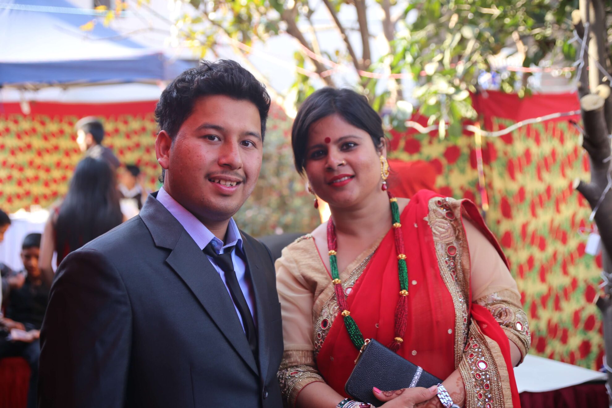 HCC student and house mother in kathmandu
