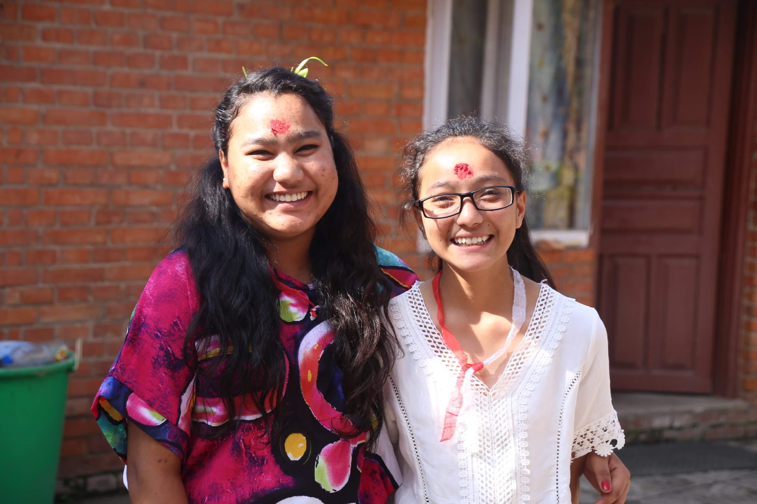 Ambika and Ganga, Getting Ready for Spring